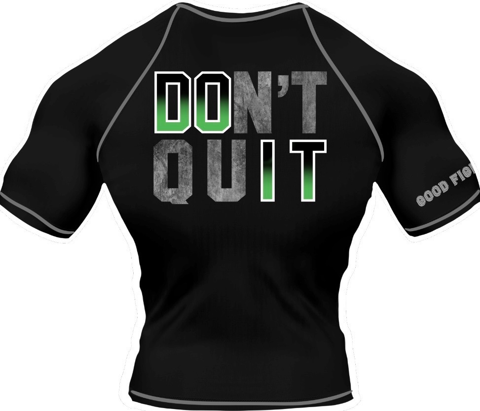 Good Fight Rashguard Back